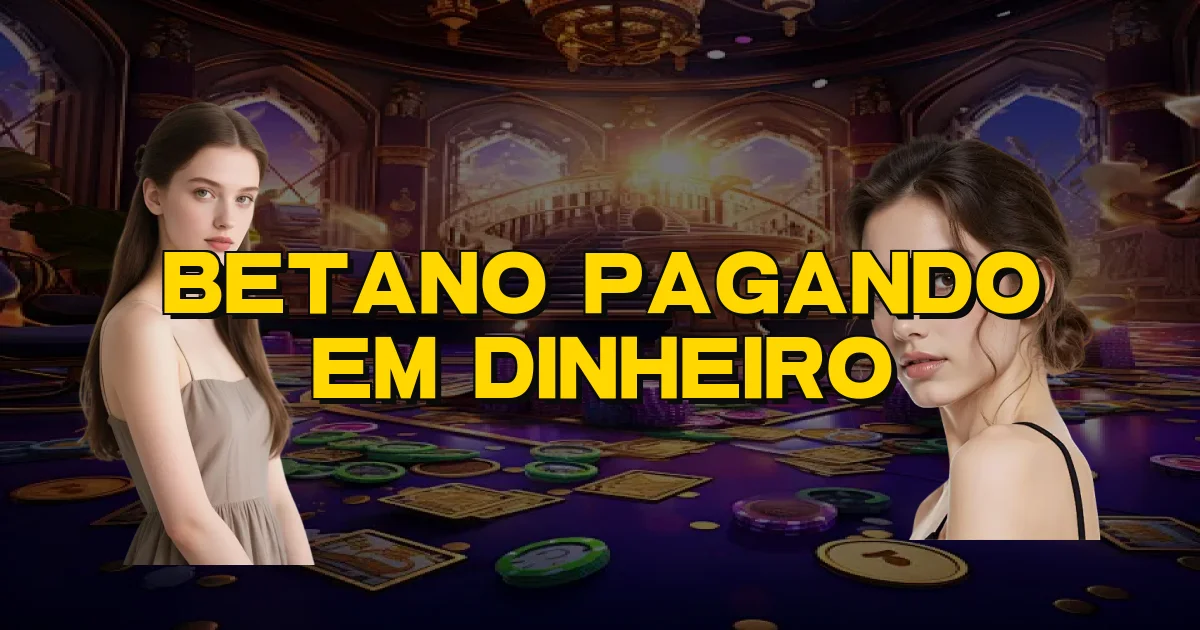 Betano Pagando Em Dinheiro Oficial