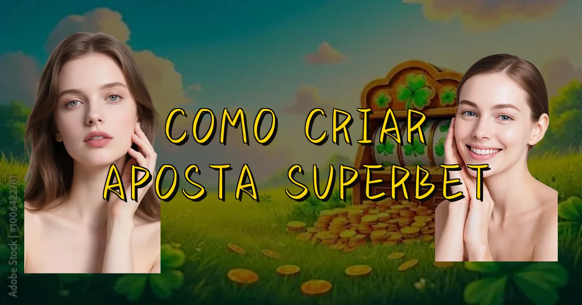 Como Criar Aposta Superbet Oficial