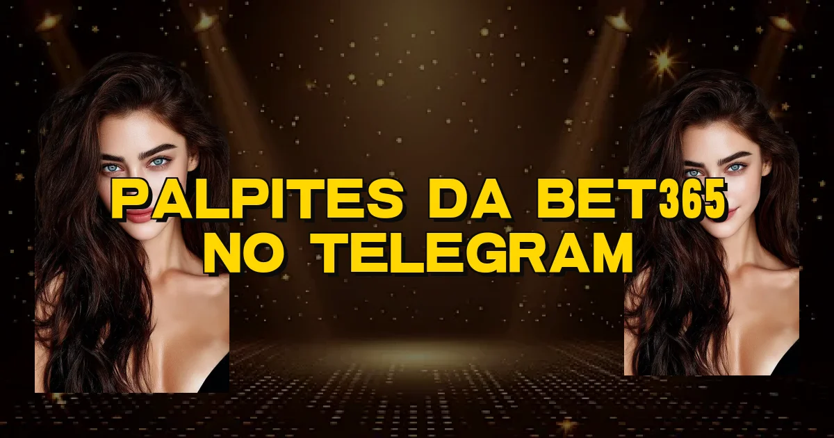 Palpites Da Bet365 No Telegram Oficial