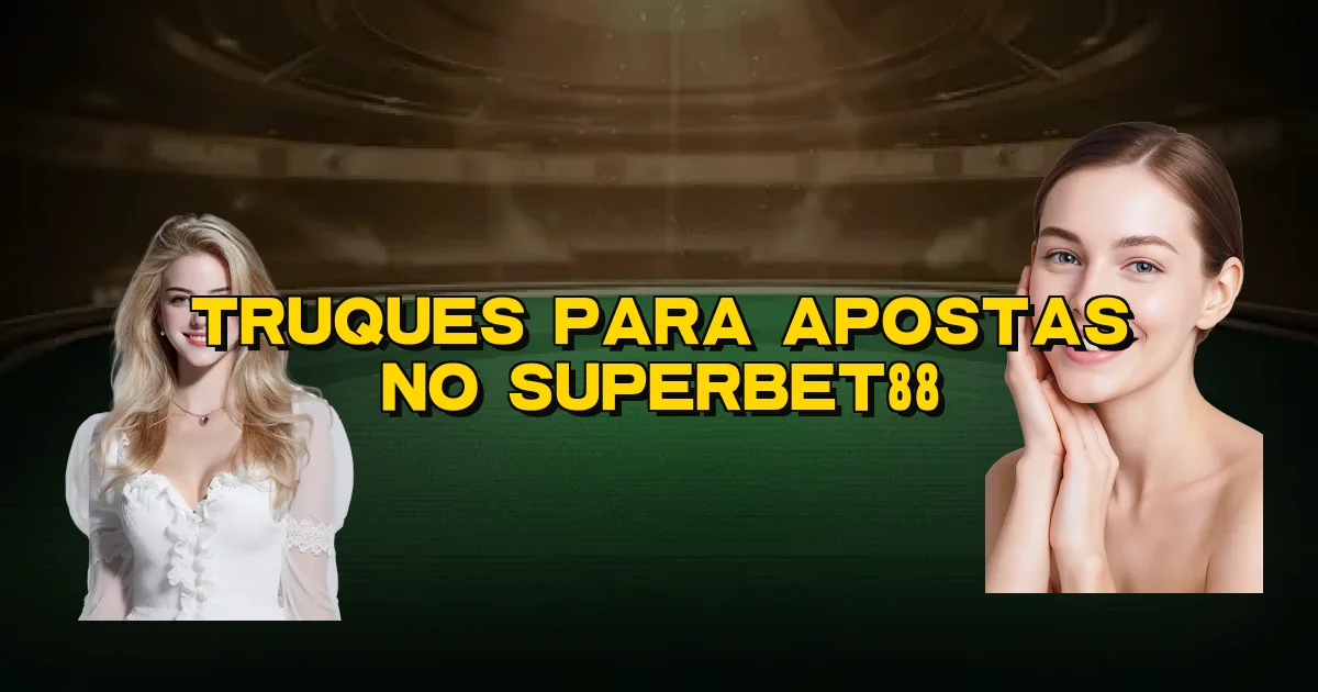 Truques Para Apostas No Superbet88 Oficial